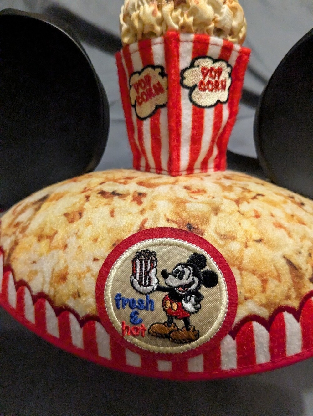 vintage Micky mouse popcorn mickey ears - Picture 3 of 6